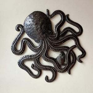 Handmade Metal Octopus
