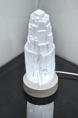 Selenite LED Lamp