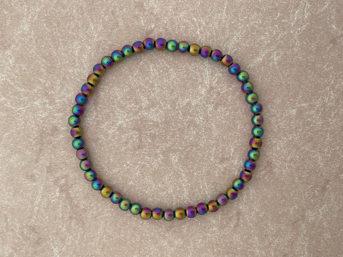 Rainbow Hematite Power Stone Bracelet – Yankee Ingenuity