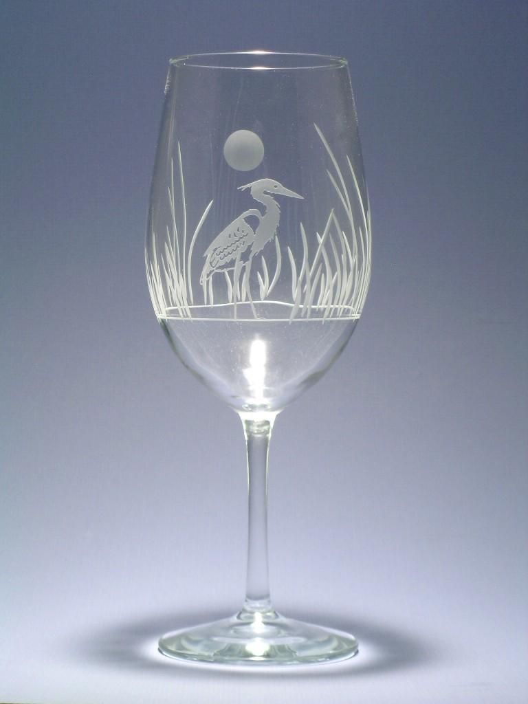 Heron Tall Wine Glass Yankee Ingenuity
