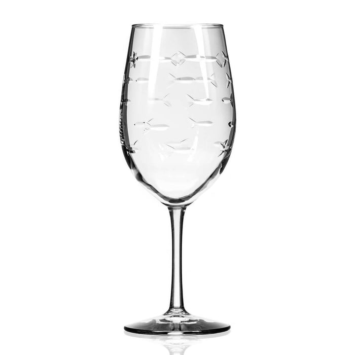 All Purpose School of Fish Wine Glass