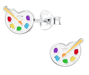 Artist Pallet Post Earrings