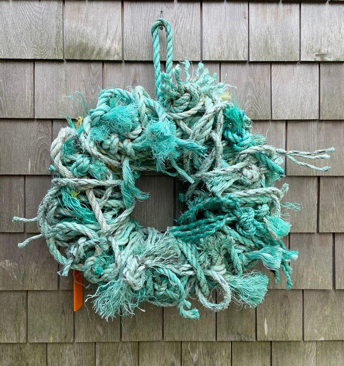 Beachcomber Wreath - Teal Green