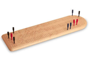 Continuous Track Cribbage Board