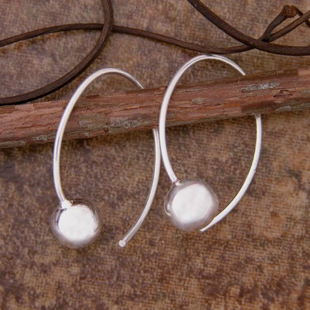 Loop Ball Earring