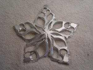 Conch Shell Star Ornament