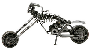 Skeleton Motorcycle