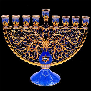 Bejeweled Menorah