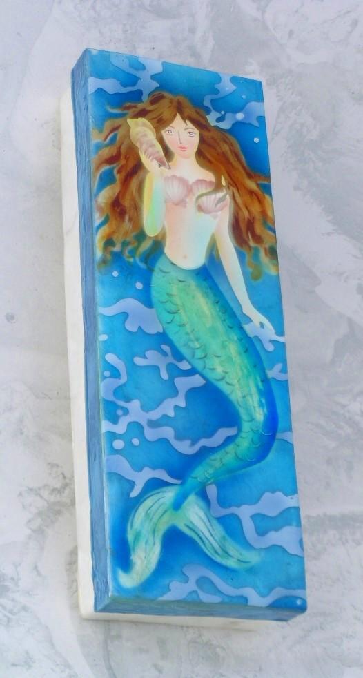 Long Mermaid Capiz Box