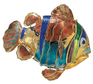 Striped Fish Ornament