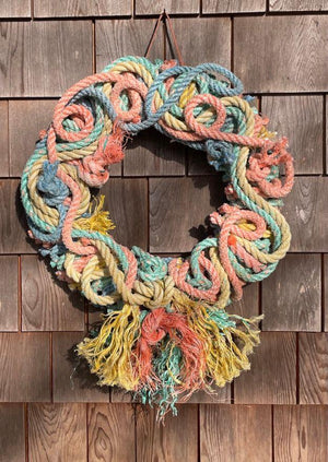 Beachcomber Wreath -Pastel