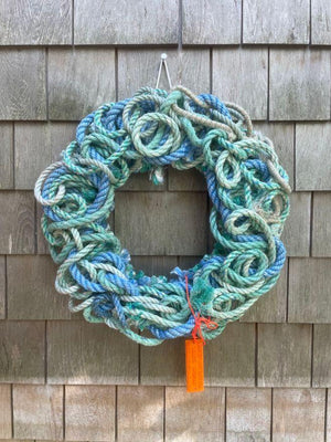 Beachcomber Wreath -Blue Multi