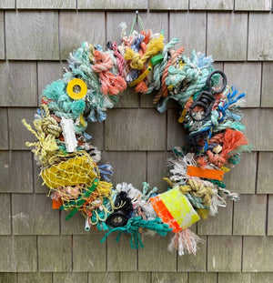 Beachcomber Wreath -Multicolor