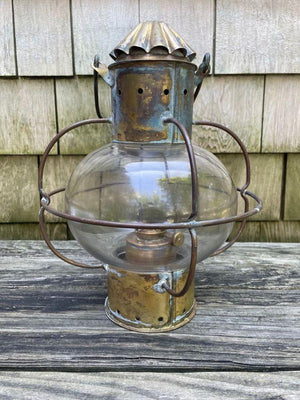 Brass Onion Lantern