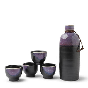 Purple Sunset Sake Set