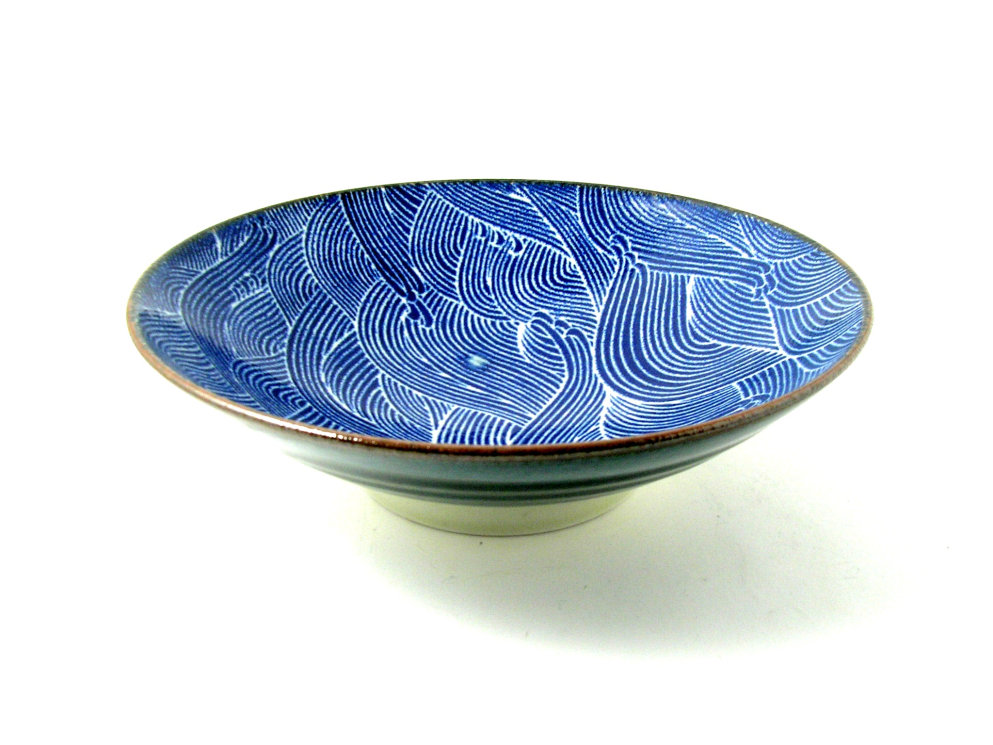 Wave Serving Bowl