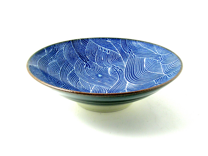 Wave Serving Bowl