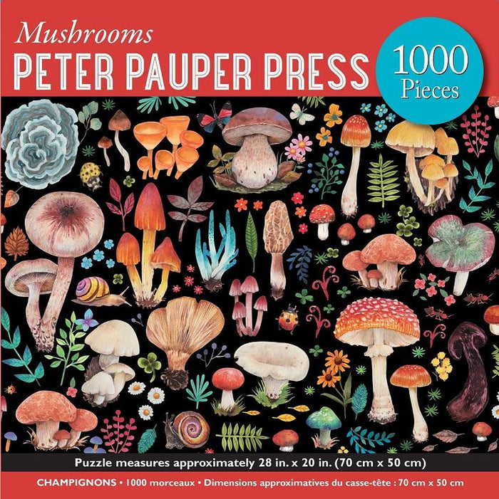 Mushrooms Jigsaw Puzzle-1000pc
