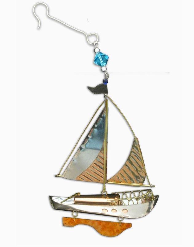 Sailboat Ornament