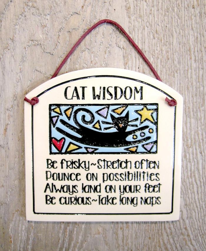 Cat Wisdom Sign