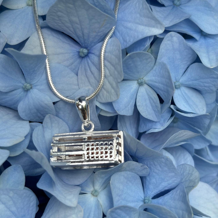 Lobster Trap Necklace with Tiny Lobster Inside!