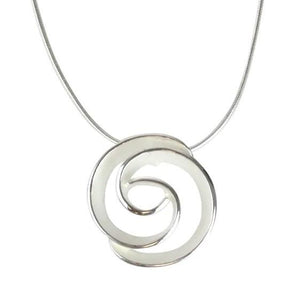 Open Swirl Necklace