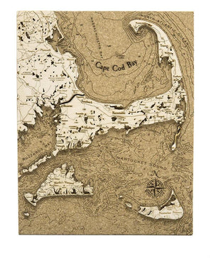 Cape Cod Cork Map