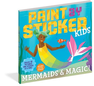 Mermaid Paint by Sticker Book