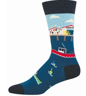 Fish Pier Men's Socks