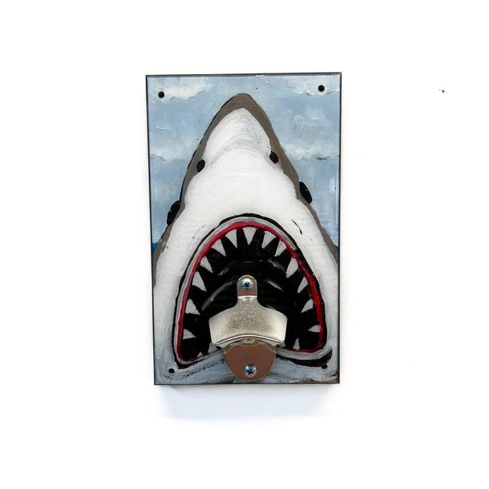 Great White Shark Wall Mount Bottle Opener