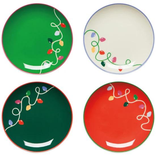 Holiday Glow Plate Set