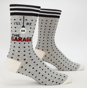I'll Be in the Garage Socks for Men