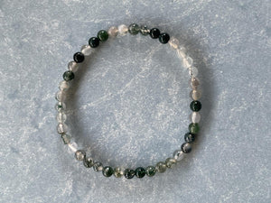 Moss Agate Power Stone Bracelet