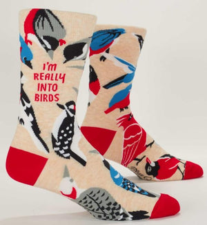 Really Into Birds Men's Socks
