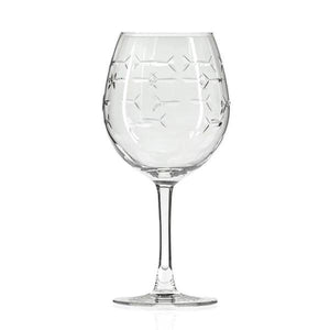 School Fish Balloon Wine Glass