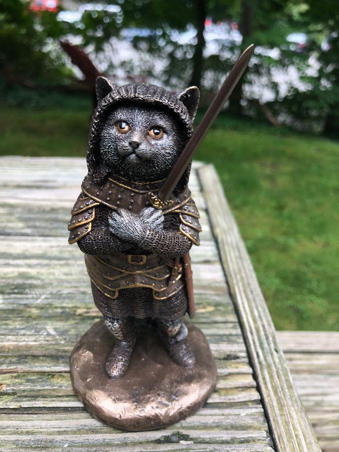 Sir Pounce-A-Lot The Feline Knight