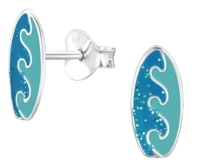 Surfboard Post Earrings