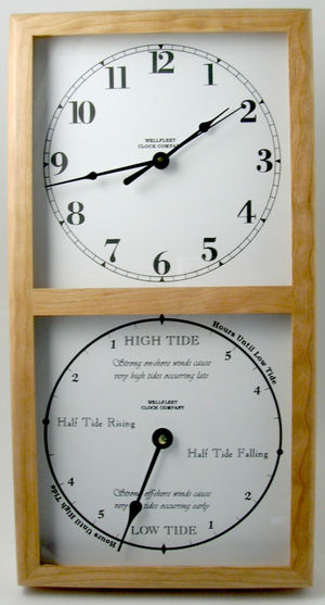 Wall Tide & Time Clock