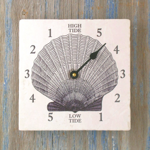Atlantic Bay Scallop Clock