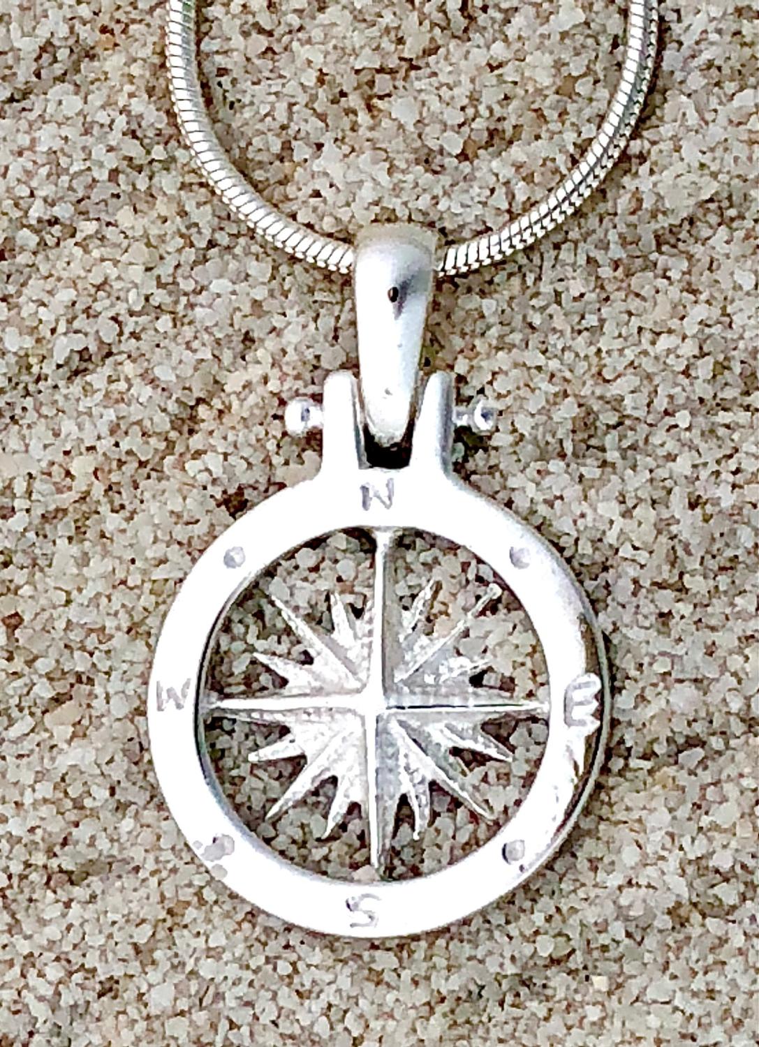 Compass Rose Necklace Yankee Ingenuity