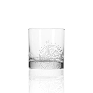 Compass Star Double Old-Fashioned Glass