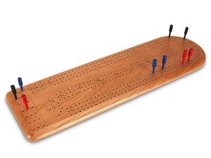 Continuous Track Cribbage Board