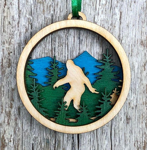 Bigfoot Ornament