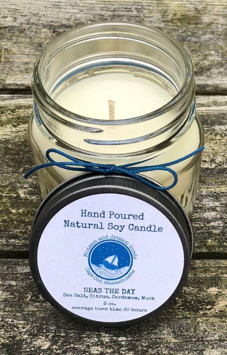 Seas the Day Candle