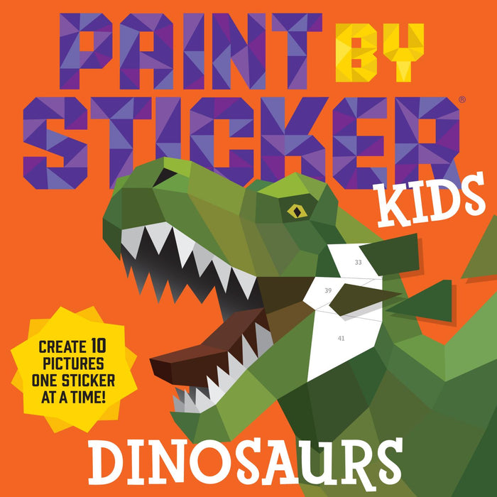 Paint By Sticker - Dinosaur