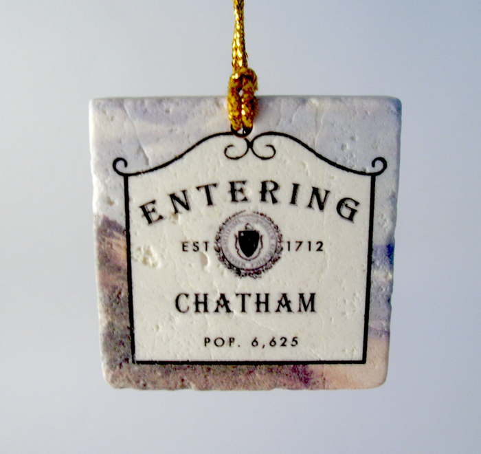 Entering Chatham Ornament