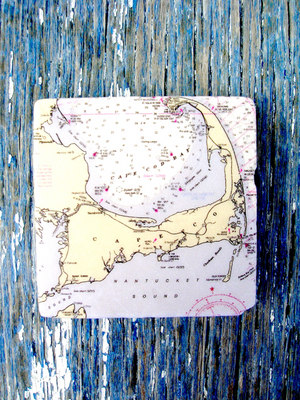 Cape Cod Map Magnet