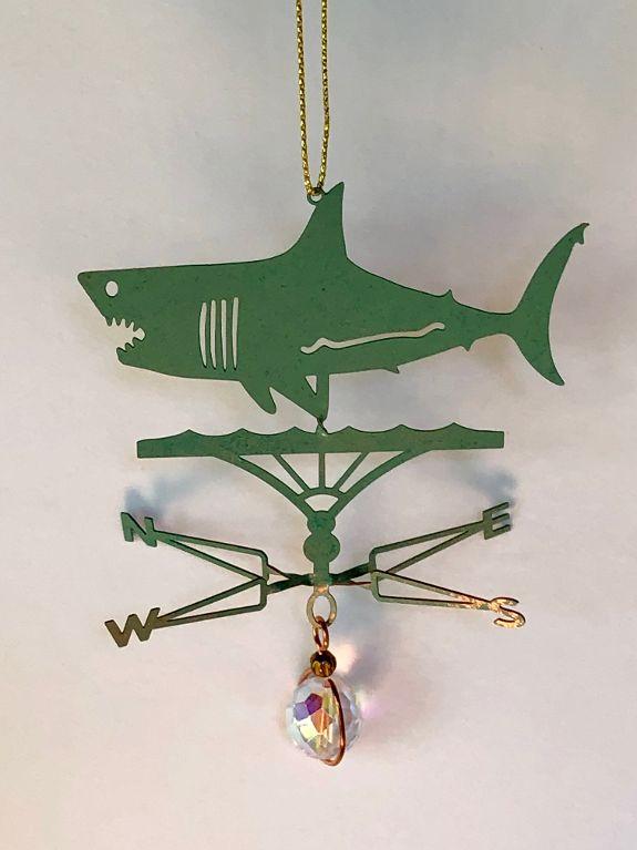 Shark Weathervane Ornament