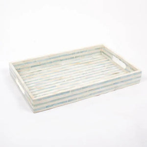 Mother of Pearl Striped Tray