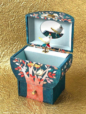 Singing Birds Musical Jewelry Box